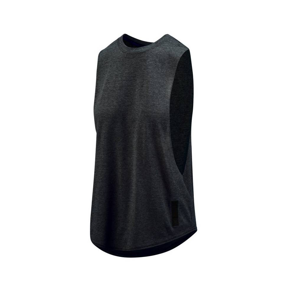 Damske Tank Top Mizuno Ronda Rousey Armbar Čierne Vypredaj YNJP29374